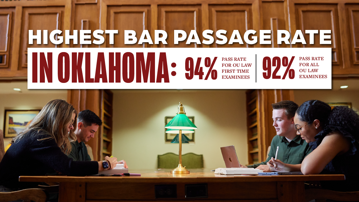 Highest Bar Passage Rate in Oklahoma