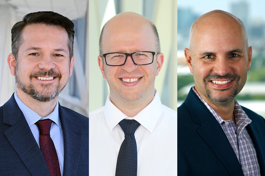 Michael Businelle, Jason Oliver and Scott Walters.