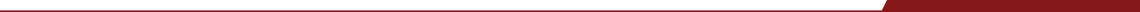 Crimson horizontal design line element.