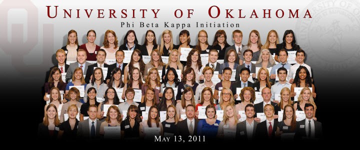 Phi Beta Kappa Initiation 2011