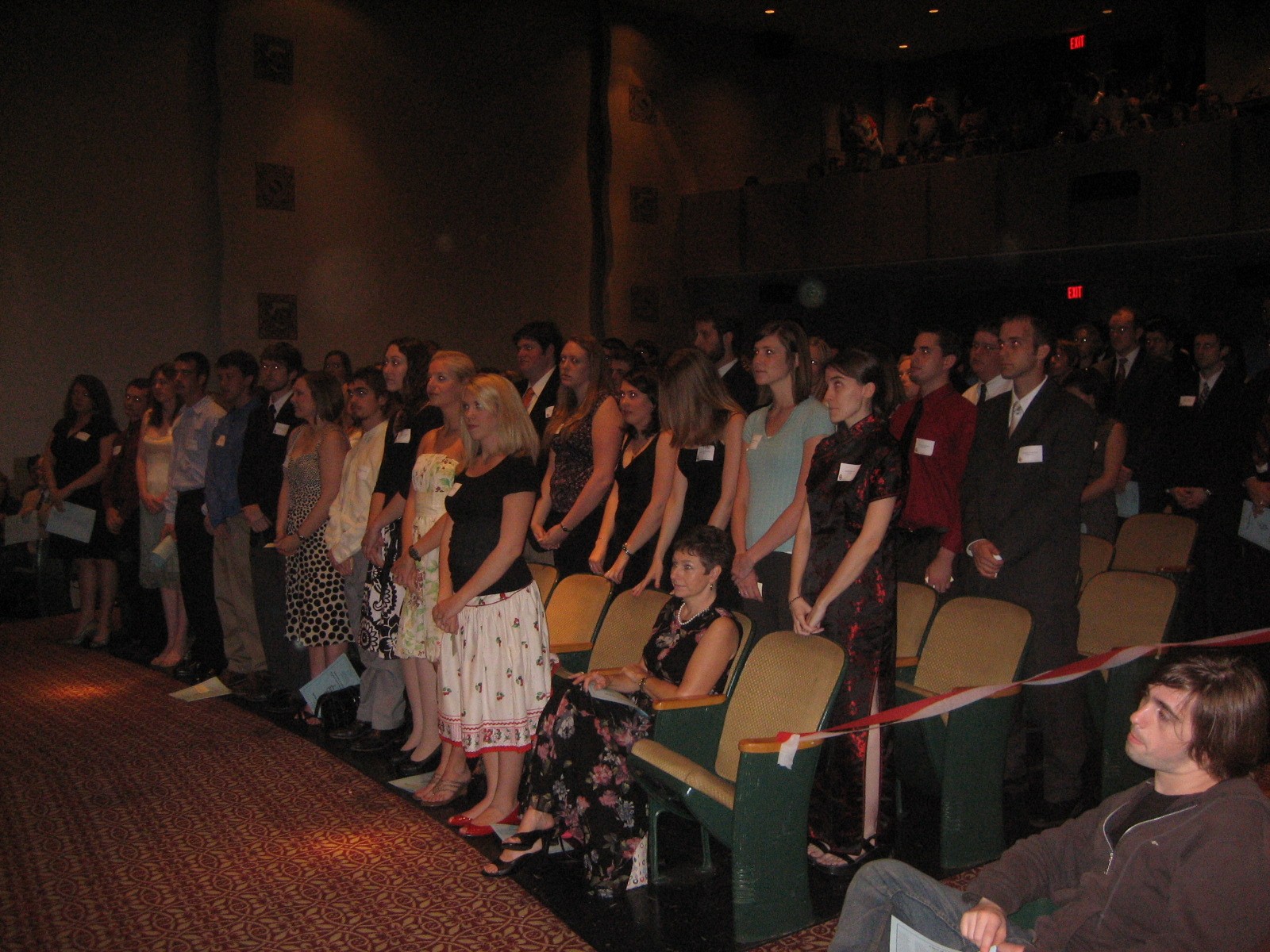 Phi Beta Kappa Initiation 2007