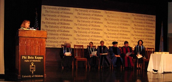 Phi Beta Kappa Initiation 2012
