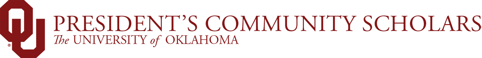 Interlocking OU, 校长社区学者, 皇冠体育 website wordmark.