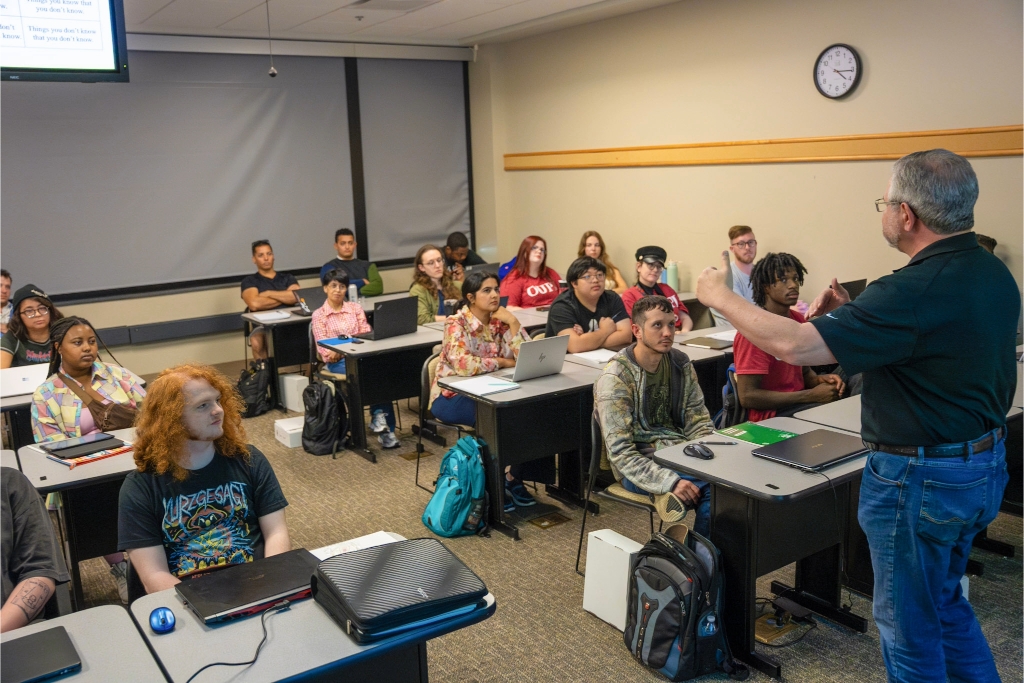 An OUPI class in session.