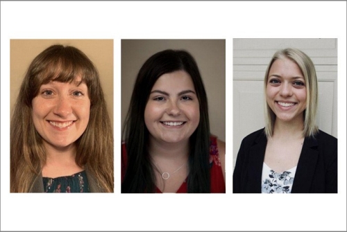 Suzanna Dellinger, Shea Worthington and Emily Kamphius