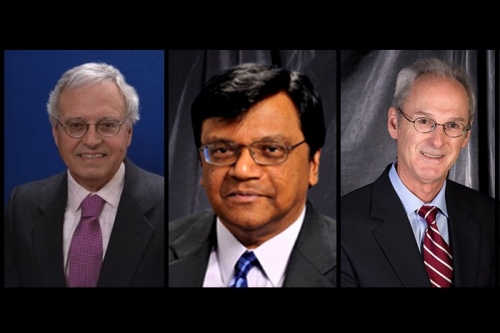 Louis Ederington, Chitru Fernando and Scott Linn 