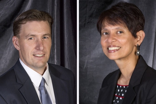Matt Jensen and Shalia Miranda