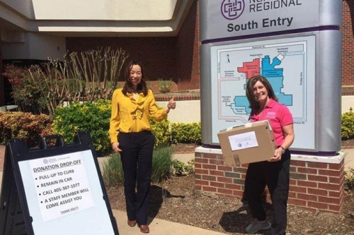 Share & Grow collects PPE donations and other supplies