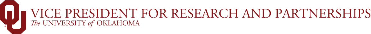 OU Vice President for Research and Partnerships, 皇冠体育 website wordmark