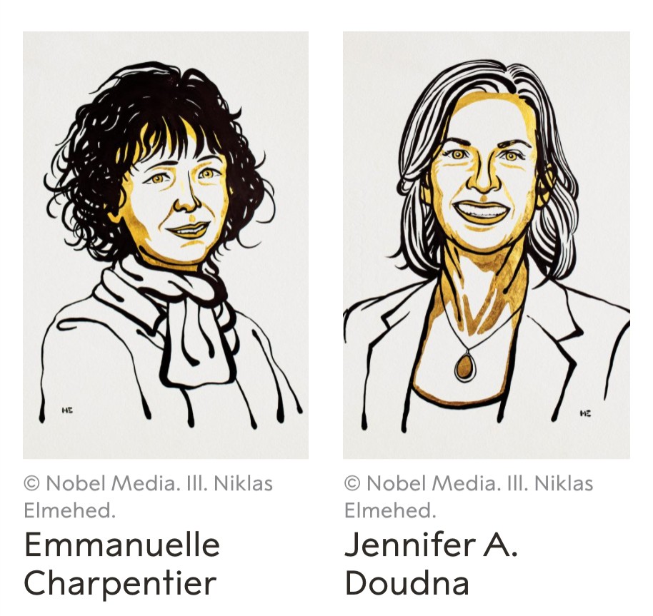 Emmanuelle Charpentier and Jennifer A. Doudna