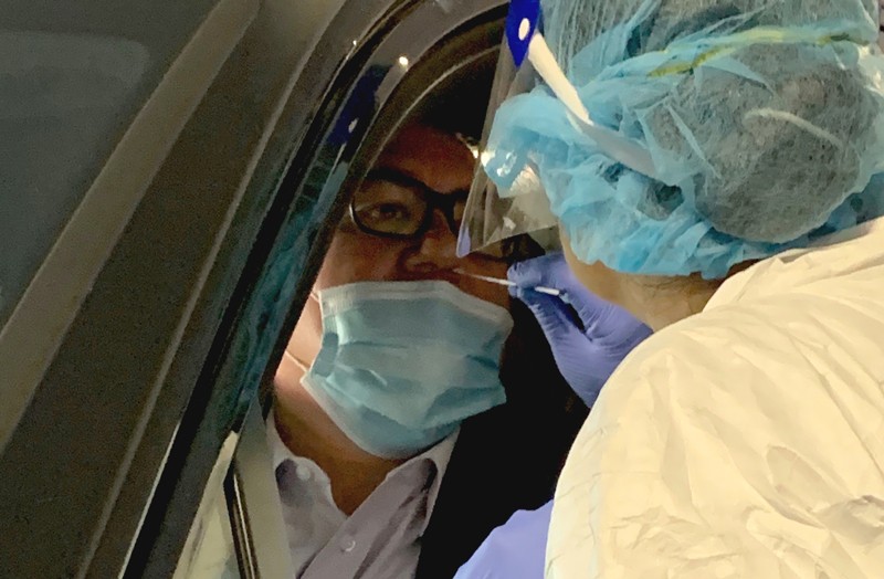 University of Oklahoma Vice President for Research and Partnerships Tomás Díaz de la Rubia leads a voluntary pilot testing program to restart research and creative operations on the Norman campus.