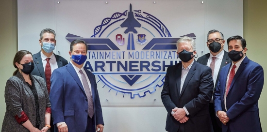 OC-ALC Team Tours New Sustainment and Modernization Partnership Facility