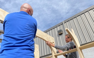 construction of mobile medical unit