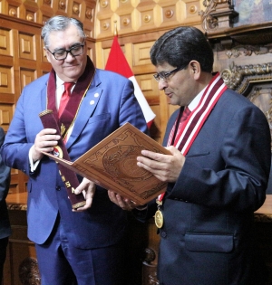 OU vice president for research and partnerships Tomás Díaz de la Rubia 