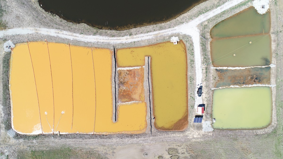 Aerial photo of Tar Creek
