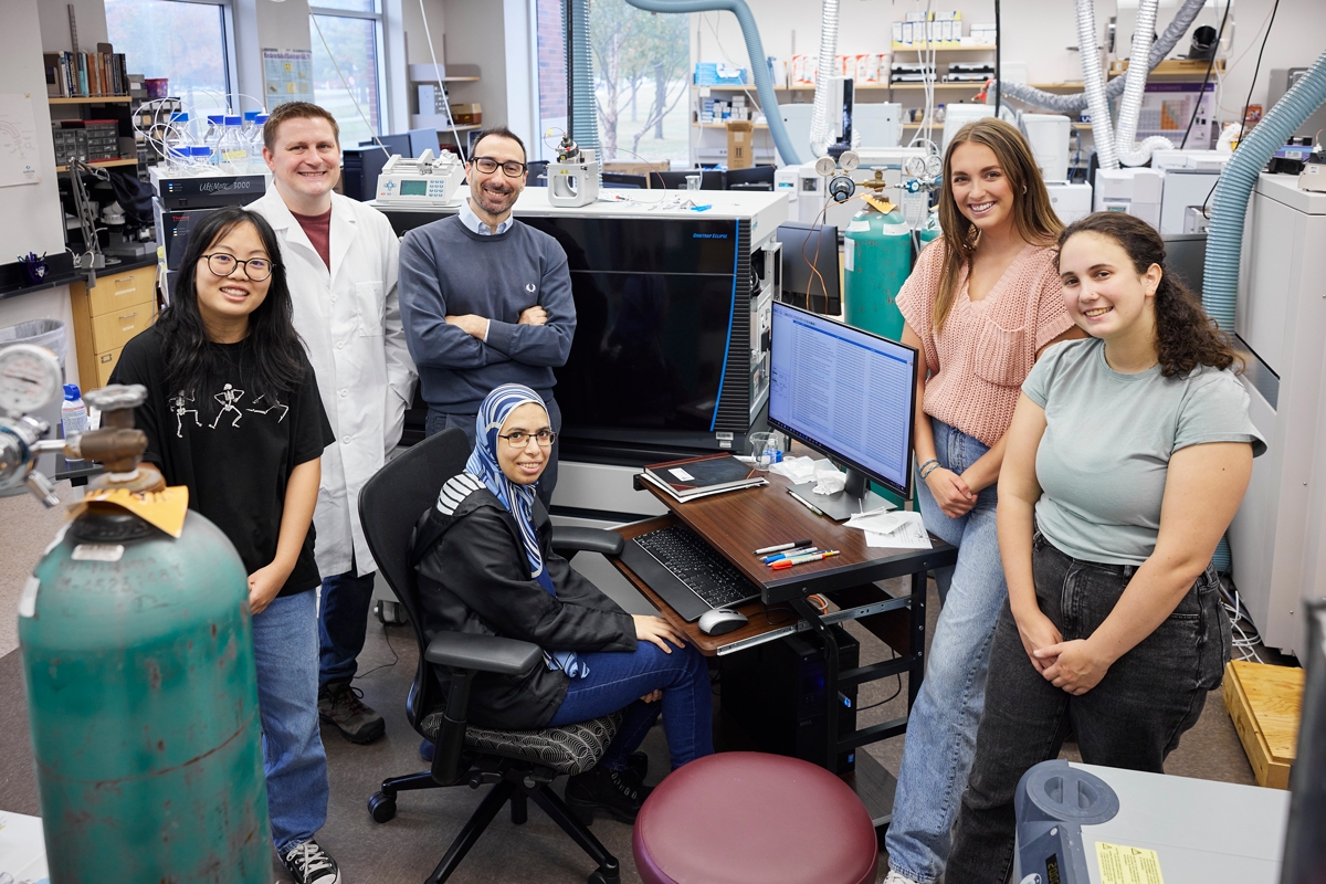 From left to right: Linda Lieu, Jake Kline, Luca Fornelli, Amal Eltobshi, Alyssa Hargis, Grace Goodwin.