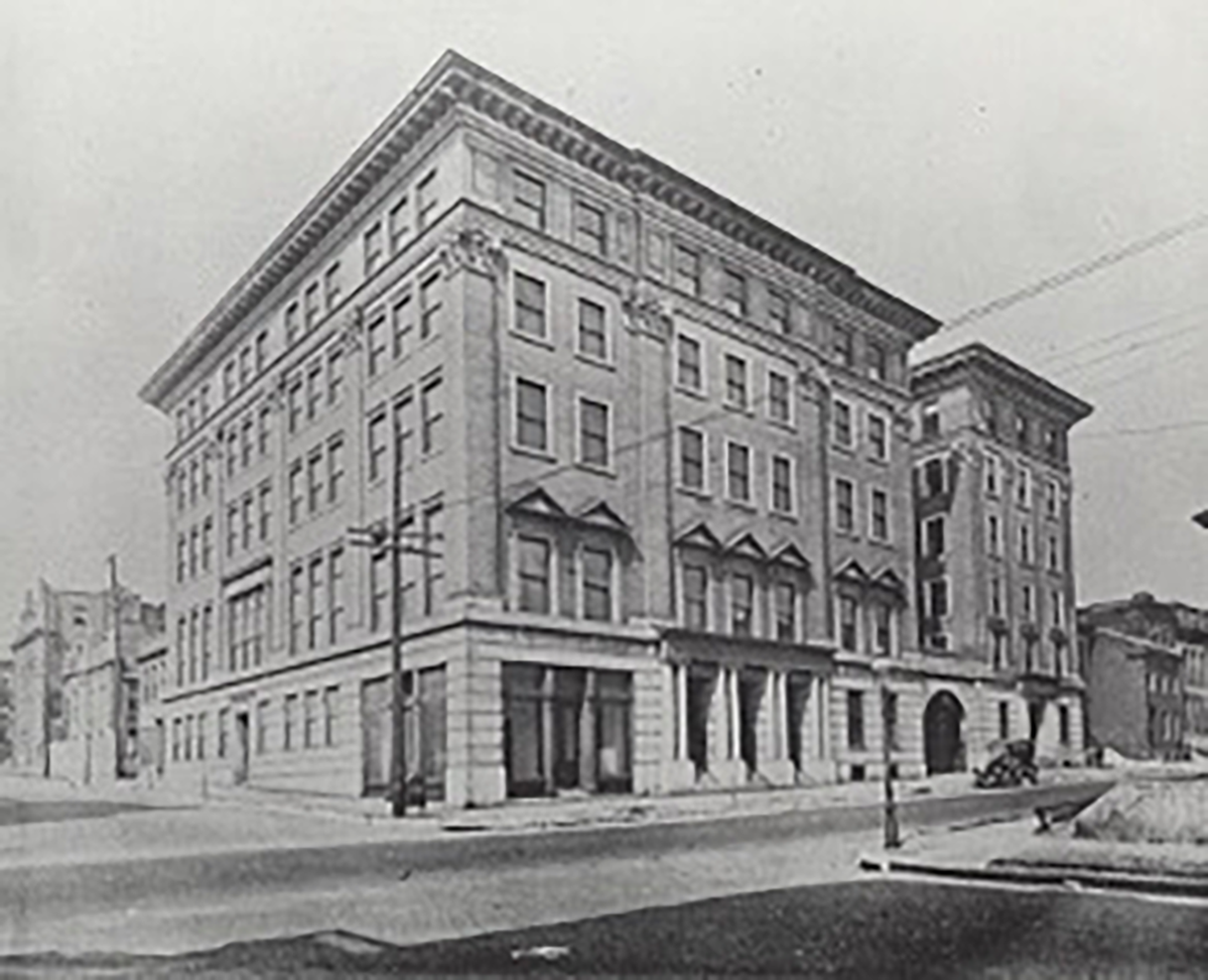 City Hospital No. 2 on Lawton Avenue, St. Louis, MO in 1920. Image courtesy of the Missouri Historical Society, St. Louis."