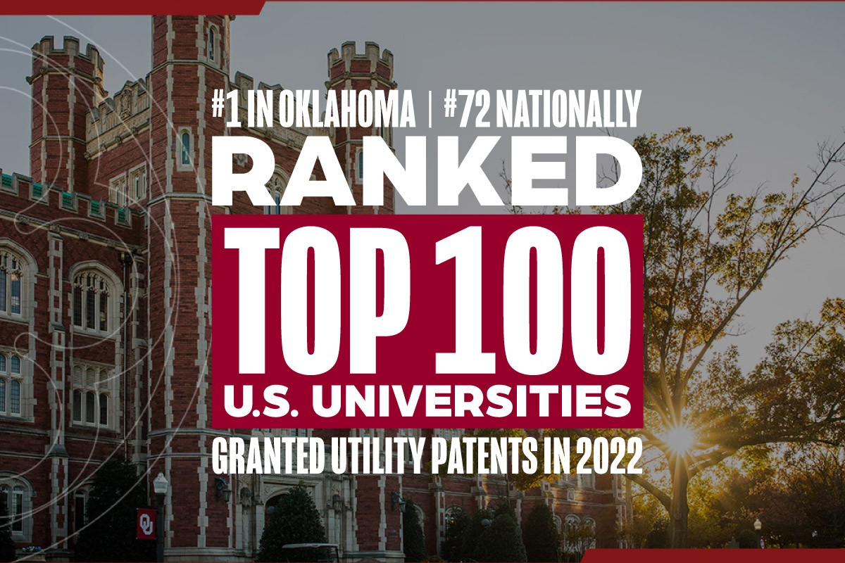 OU Ranks among top 100 patent holding universities