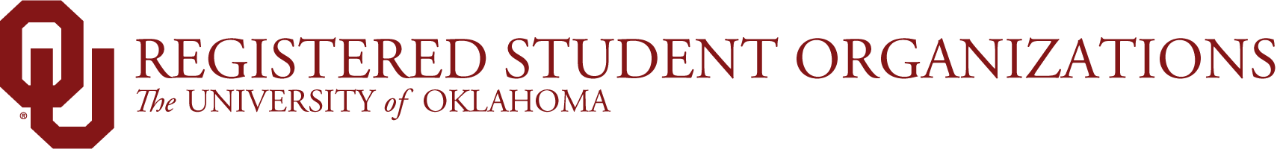 Interlocking OU, Registered Student Organizations, 皇冠体育 website wordmark.