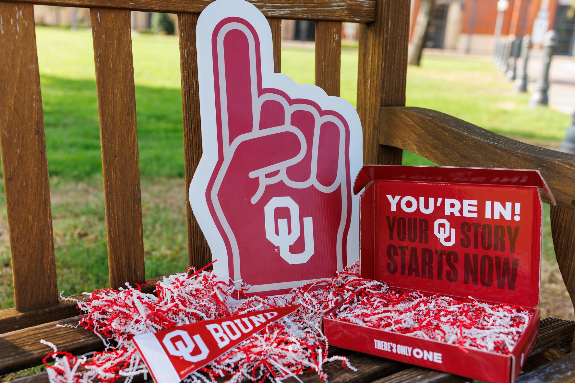 The OU Admissions Box