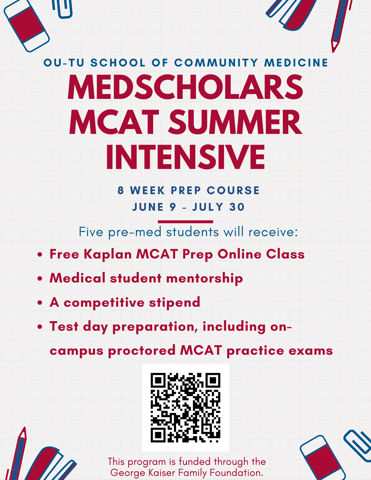 MCAT summer intensive flyer 2 - 1