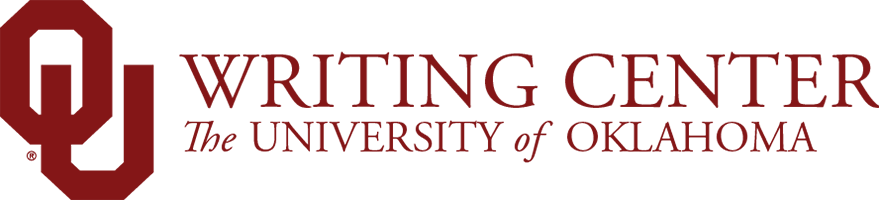 Interlocking OU, 写作中心, 皇冠体育 website wordmark.